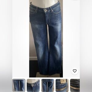 Weekend Max Mara Women's Blue Bootcut Jeans Size 27